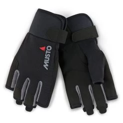 Musto Essential Short Finger Sailing Gloves - - Black