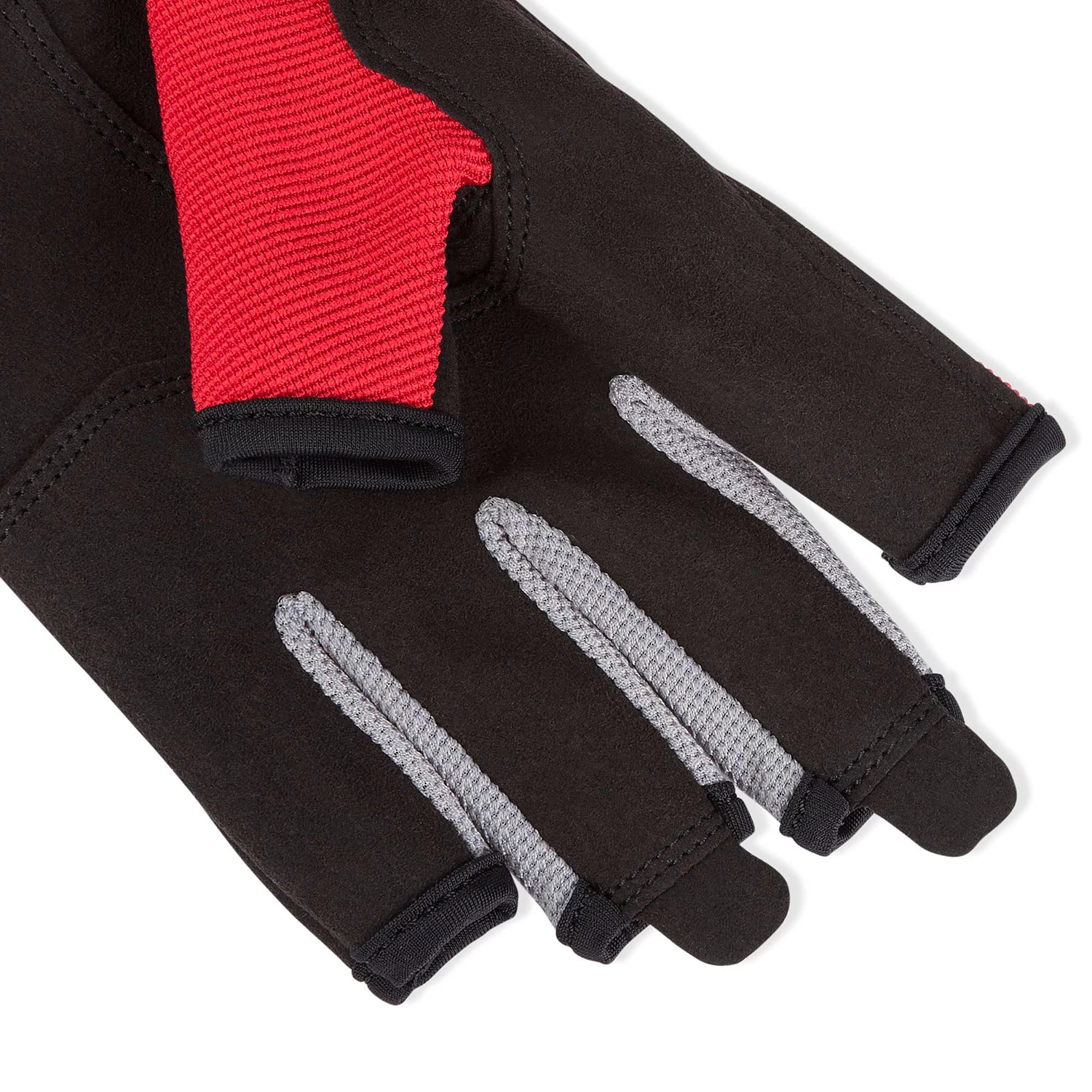 Musto Essential Short Finger Sailing Gloves - - Black - Image 2
