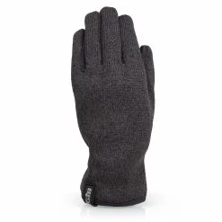 Gill Knit Fleece Gloves - Ash