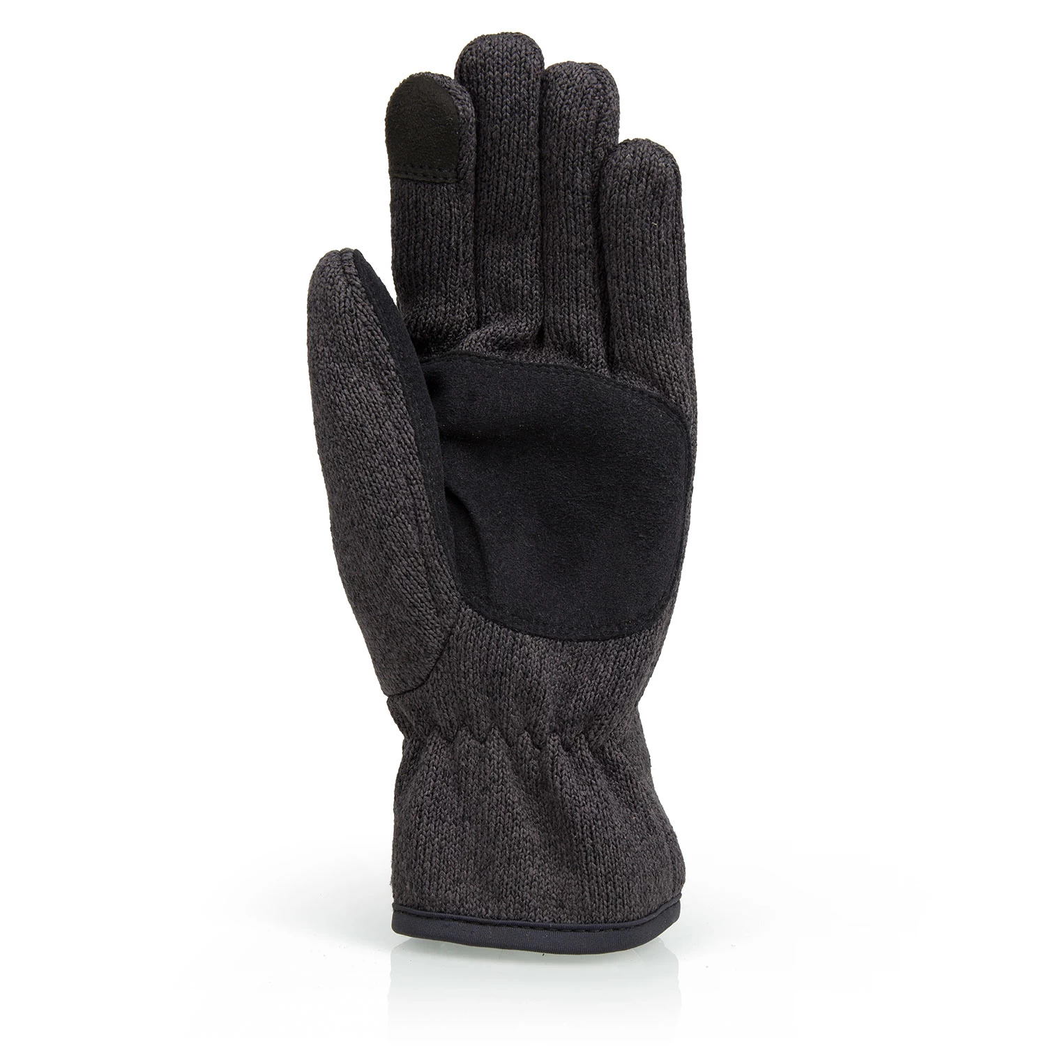 Gill Knit Fleece Gloves - Ash - Image 2