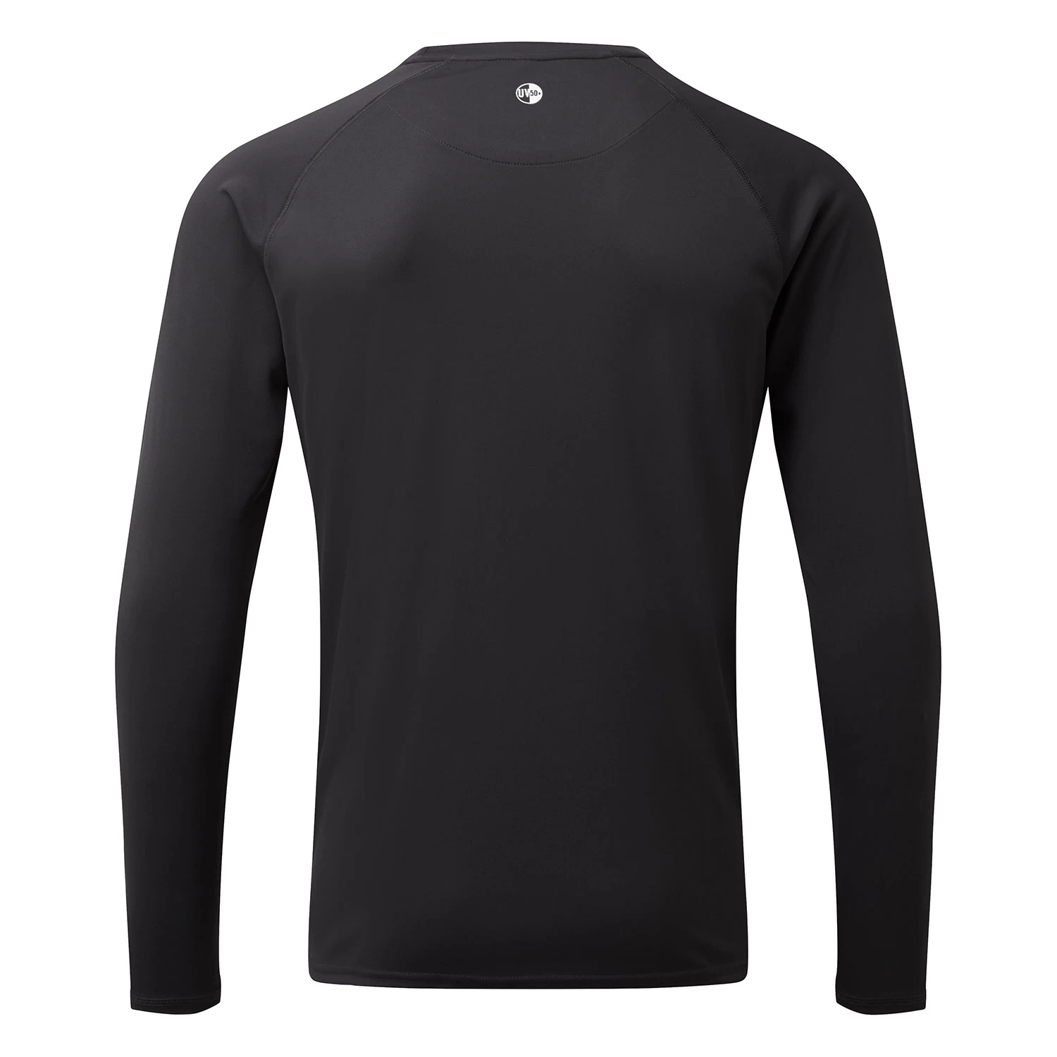 Gill Mens UV Tec Crew Neck Long Sleeve Tee - Charcoal - Image 3