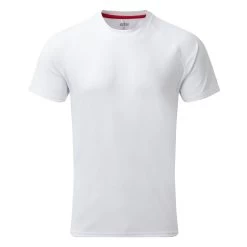 Gill Mens UV Tec Crew Neck T-Shirt - White