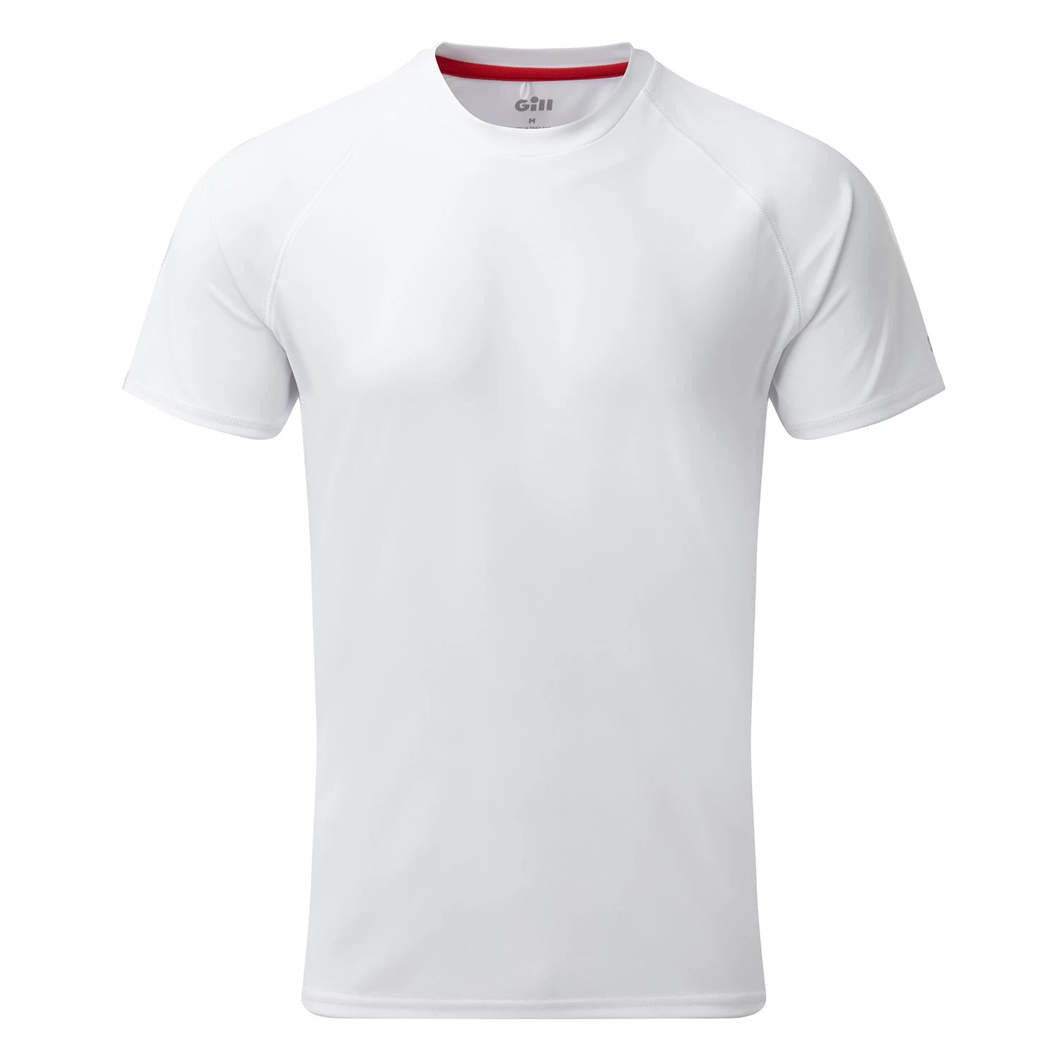 Gill Mens UV Tec Crew Neck T-Shirt - White