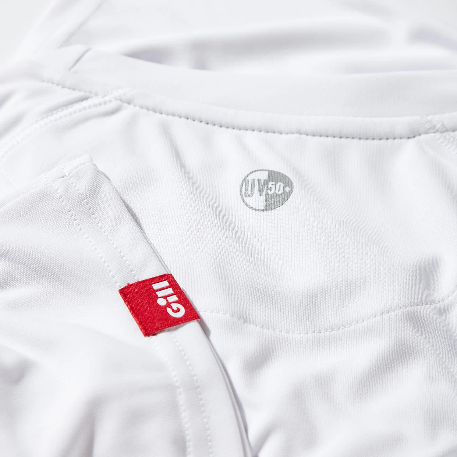 Gill Mens UV Tec Crew Neck T-Shirt - White - Image 5