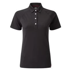 Gill Womens UV Tec Polo - Charcoal