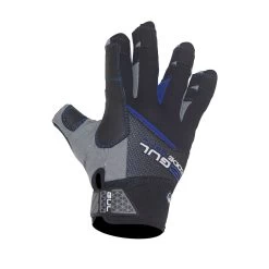 Gul Junior Winter Short Finger Sailing Gloves - Black/Blue