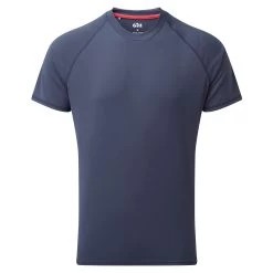 Gill Mens UV Tec Crew Neck T-Shirt - Ocean