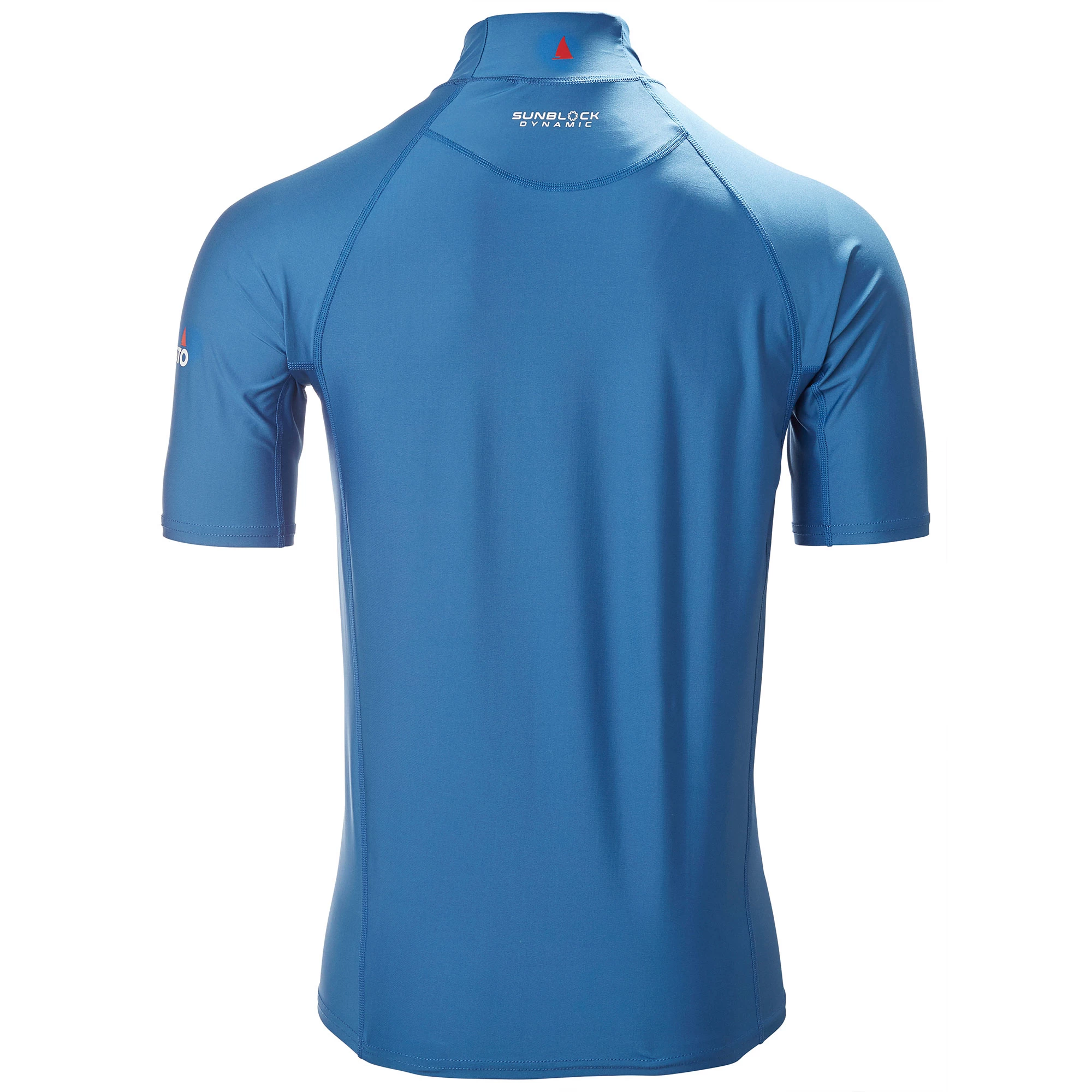 Musto Sunblock Dynamic Short Sleeve Rash Guard - Sky Diver Blue - Image 2