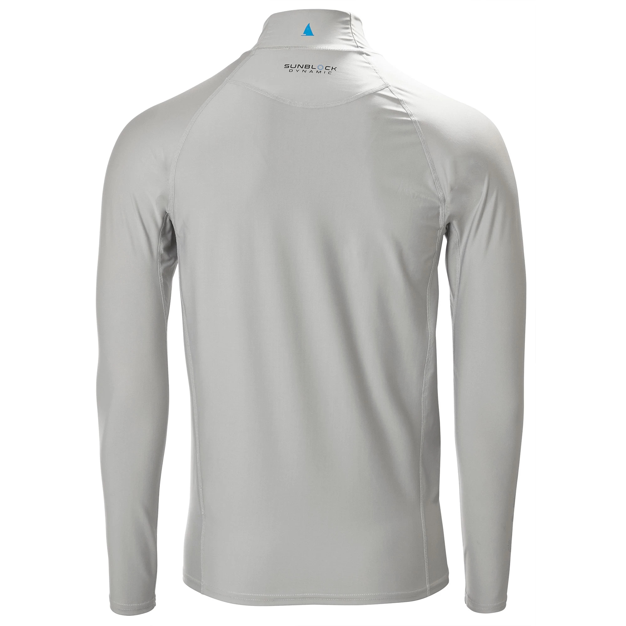 Musto Sunblock Dynamic Long Sleeve Rash Guard - Light Grey - Image 2