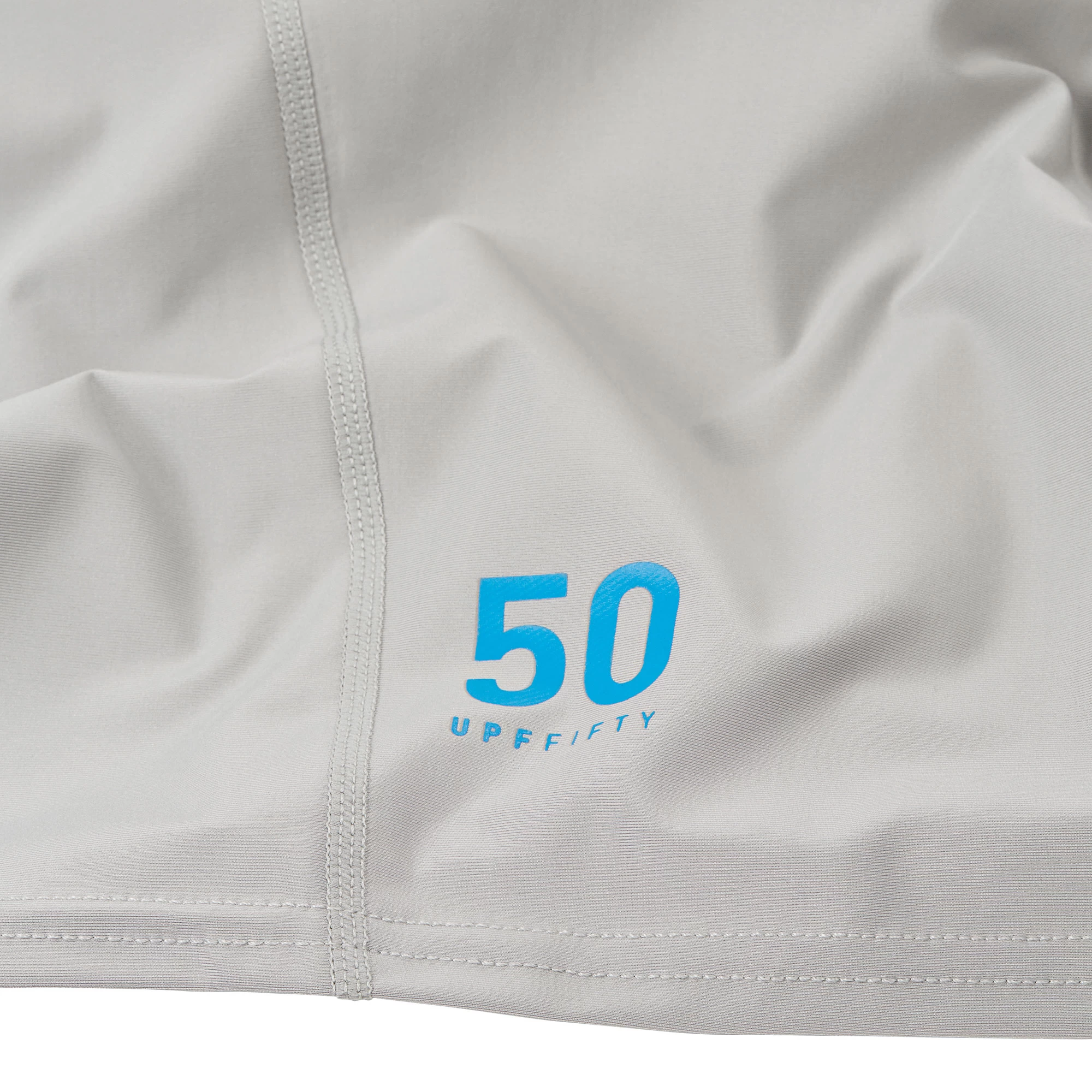 Musto Sunblock Dynamic Long Sleeve Rash Guard - Light Grey - Image 4