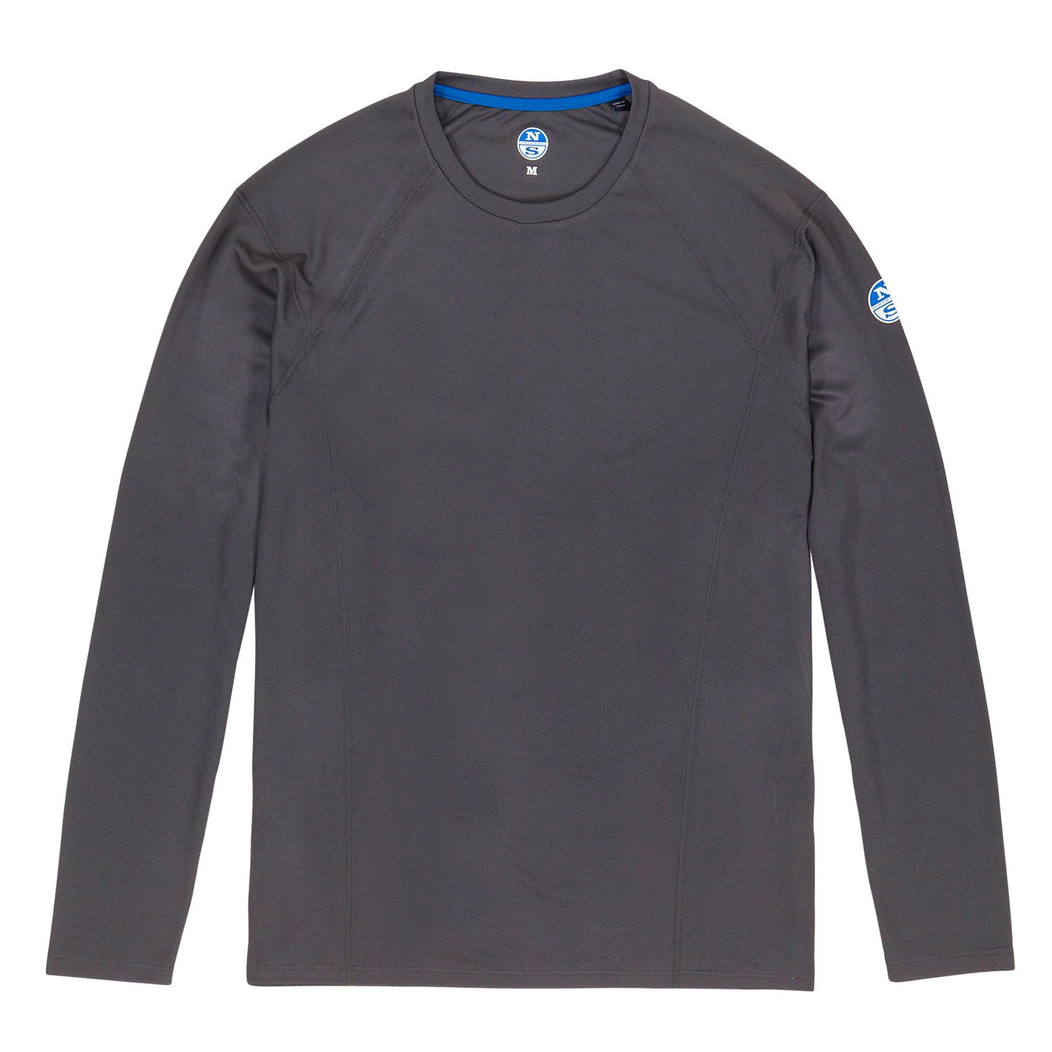 North Sails Quick Dry Long Sleeve Tech T-Shirt - Dark Grey