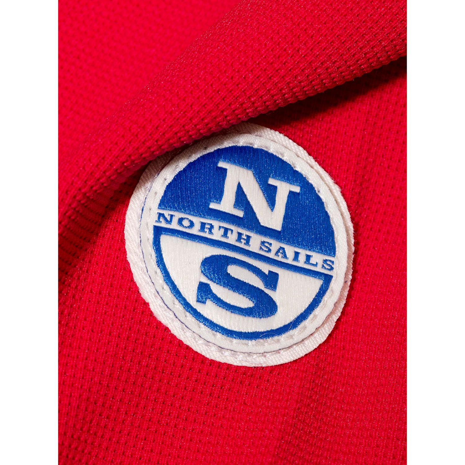 North Sails Quick Dry Tactel Polo - Red - Image 5