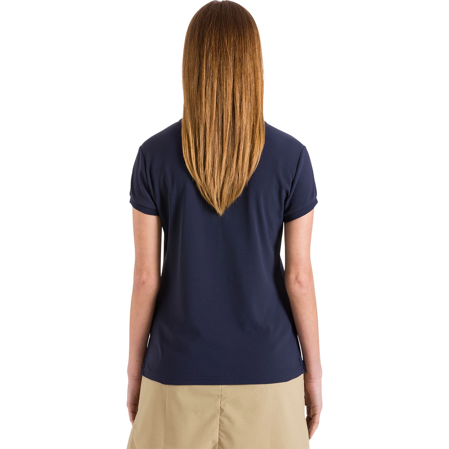North Sails Womens Quick Dry Tactel Polo - Marine Blue - Image 2