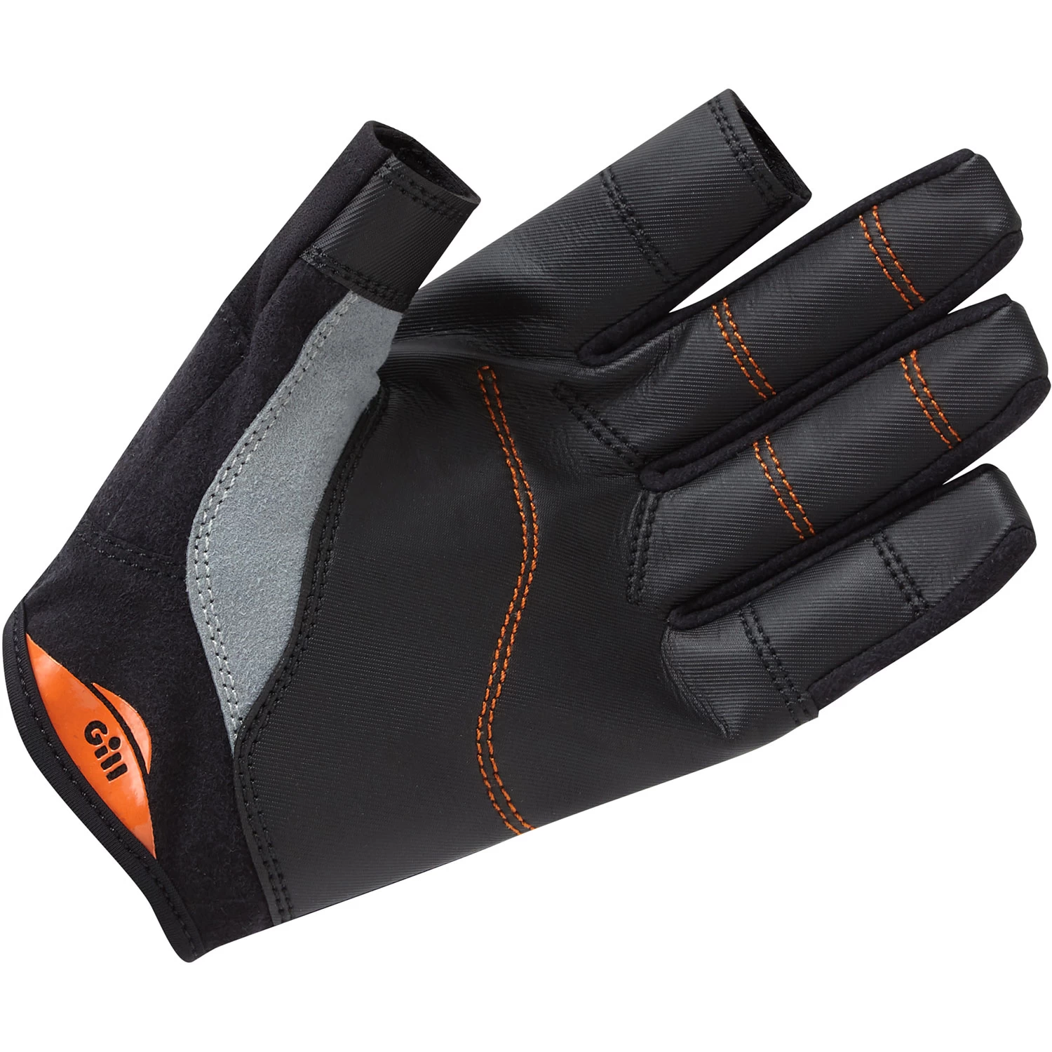 Gill Championship Long Finger Sailing Gloves - Black - Image 2