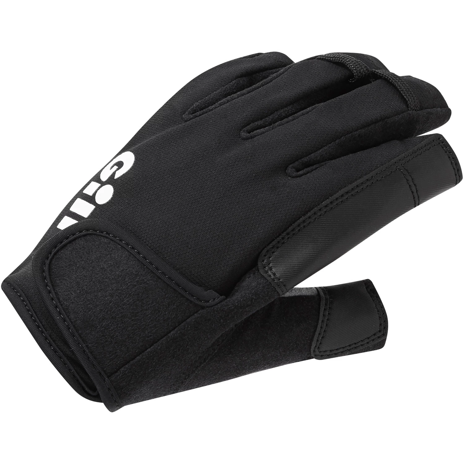 Gill Championship Short Finger Sailing Gloves - Black