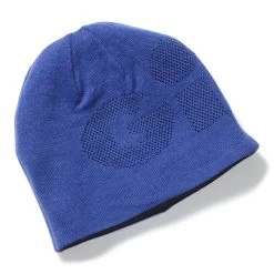 Gill Reversible Knit Beanie - Blue/Navy