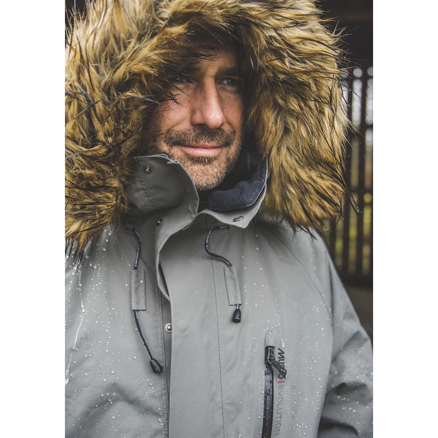 Musto Evolution Primaloft Parka - Gunmetal - Image 3
