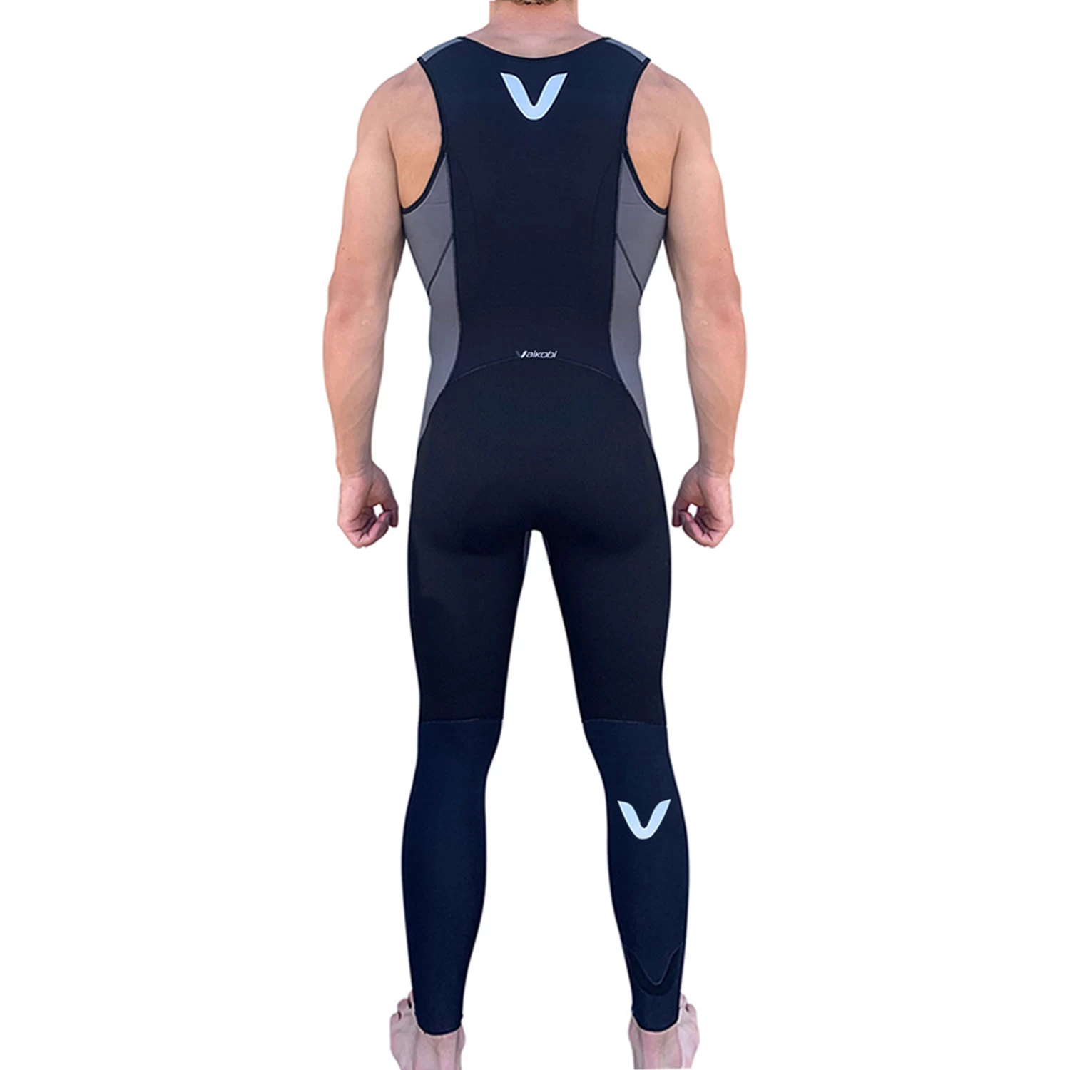Vaikobi FLEXFORCE 3mm GBS Long John Wetsuit - Black/Grey - Image 2