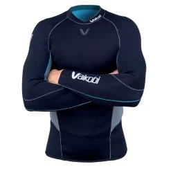 Vaikobi FLEXFORCE 3mm GBS Wetsuit Top - Black/Grey