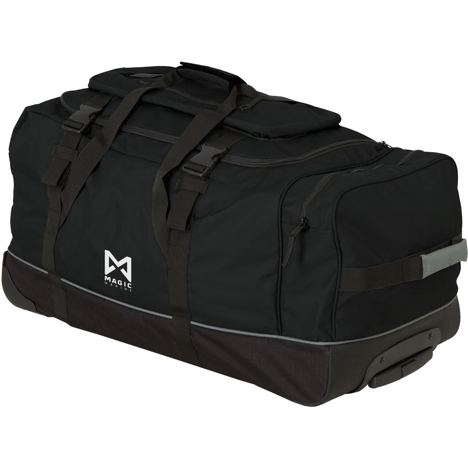 Magic Marine 125L Sailing Bag With Wheels - Black - Image 2