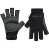 Typhoon Junior Raceline 2.0 Half Finger Sailing Gloves - Black