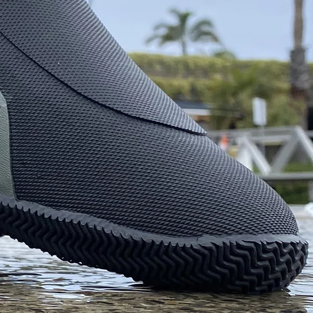 Vaikobi Junior Speed Grip High Cut Dinghy Wetsuit Boots - Black - Image 5