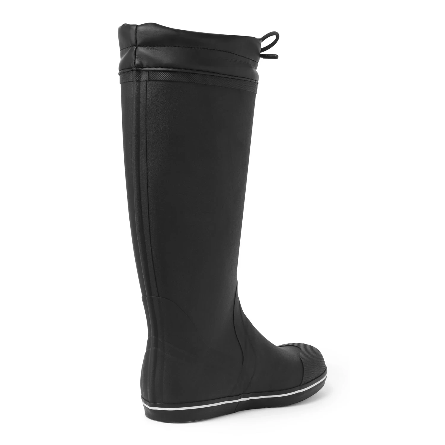 Gill Tall Yachting Boot - Black - Image 2