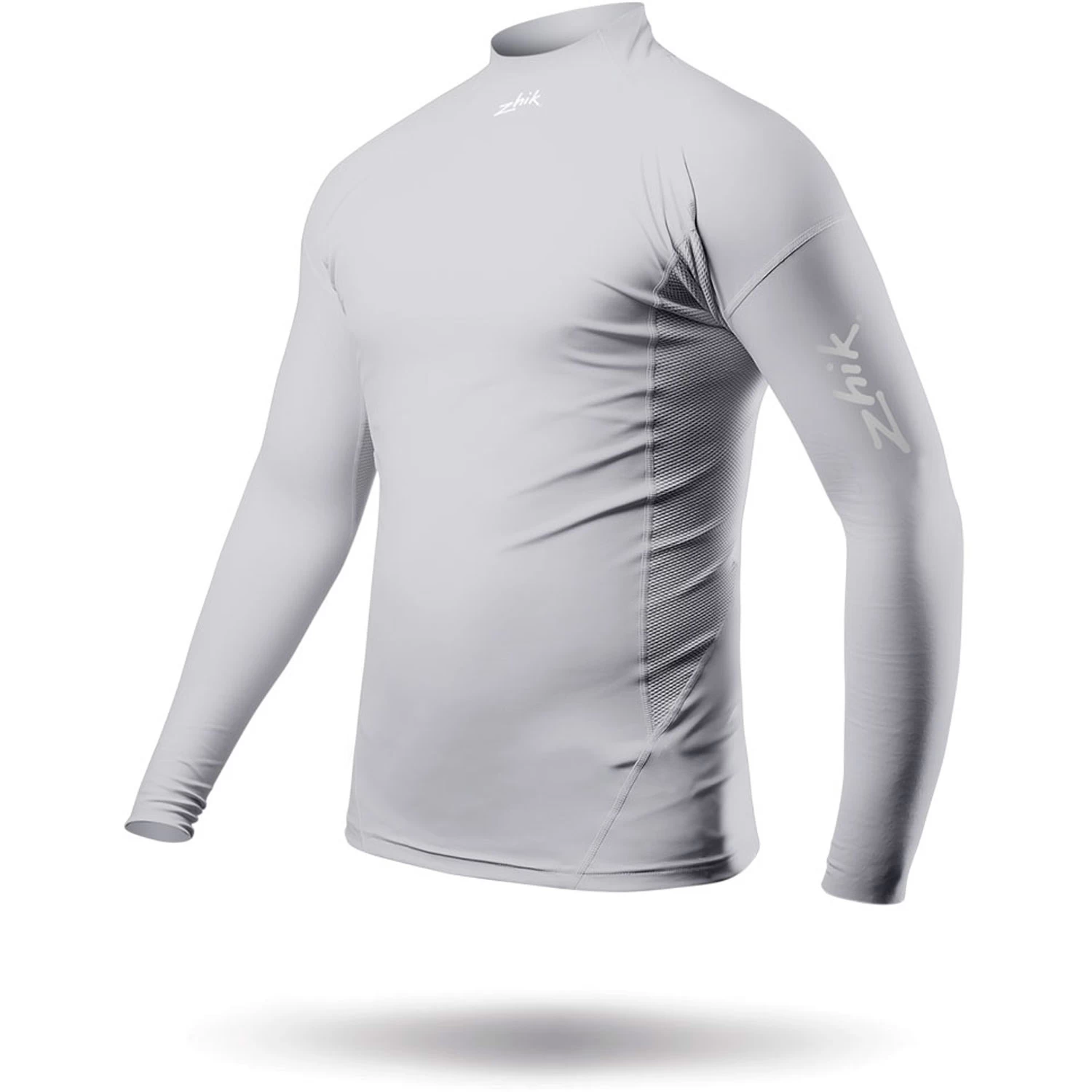 Zhik ECO Spandex Rash Guard Long Sleeve - Platinum - Image 3