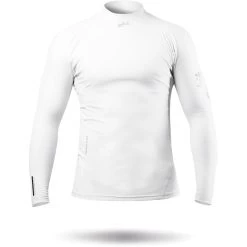 Zhik ECO Spandex Rash Guard Long Sleeve - White