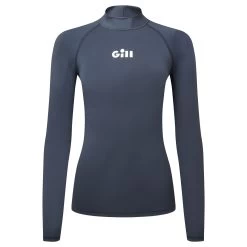 Gill Womens ZenZero Rash Vest Long Sleeve - Dark Navy