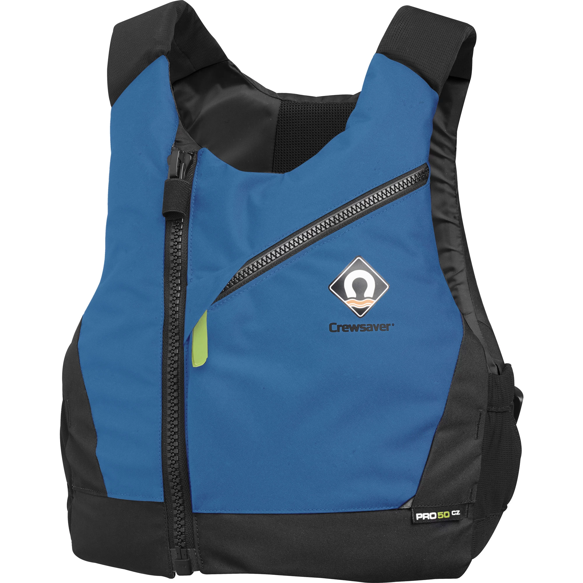 Crewsaver Junior Pro CZ Chest Zip Buoyancy Aid - Blue/Lime