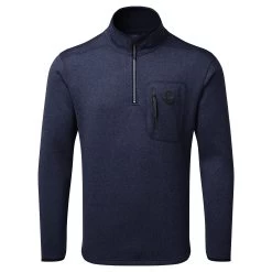 Gill Knit Fleece - Navy