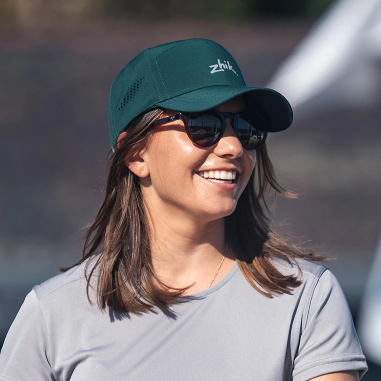 Zhik Sports Sailing Cap - White - Image 3