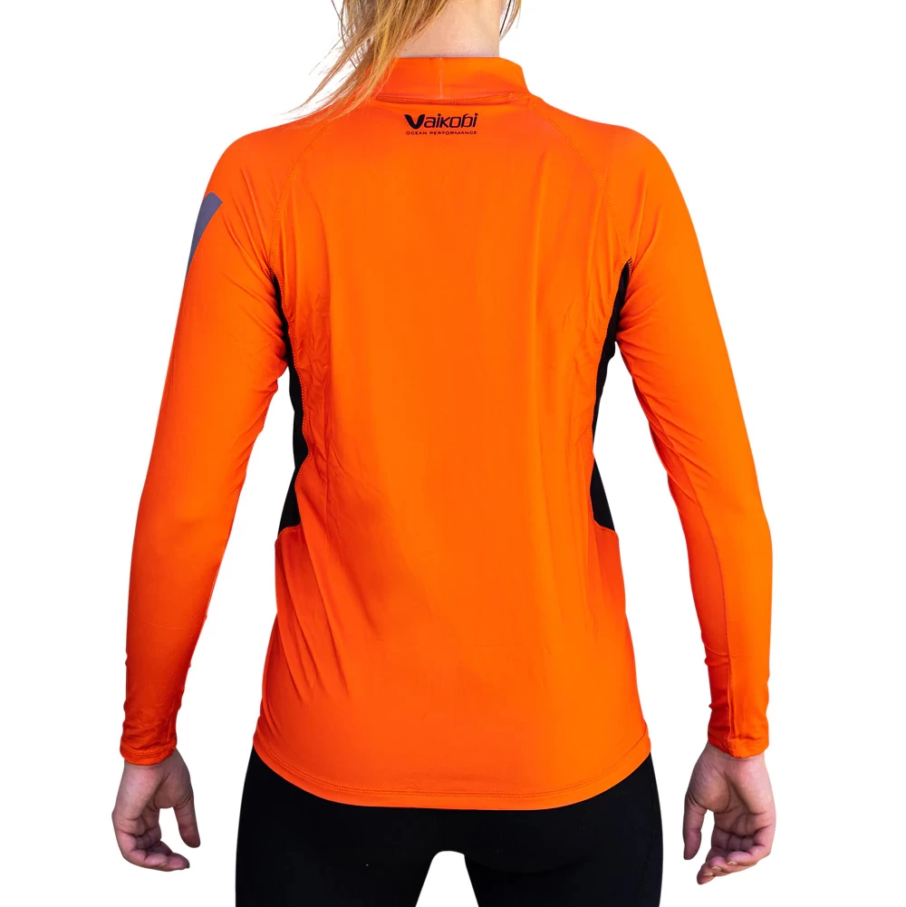 Vaikobi Spandex Long Sleeve UV50+ Rashvest - Orange - Image 4