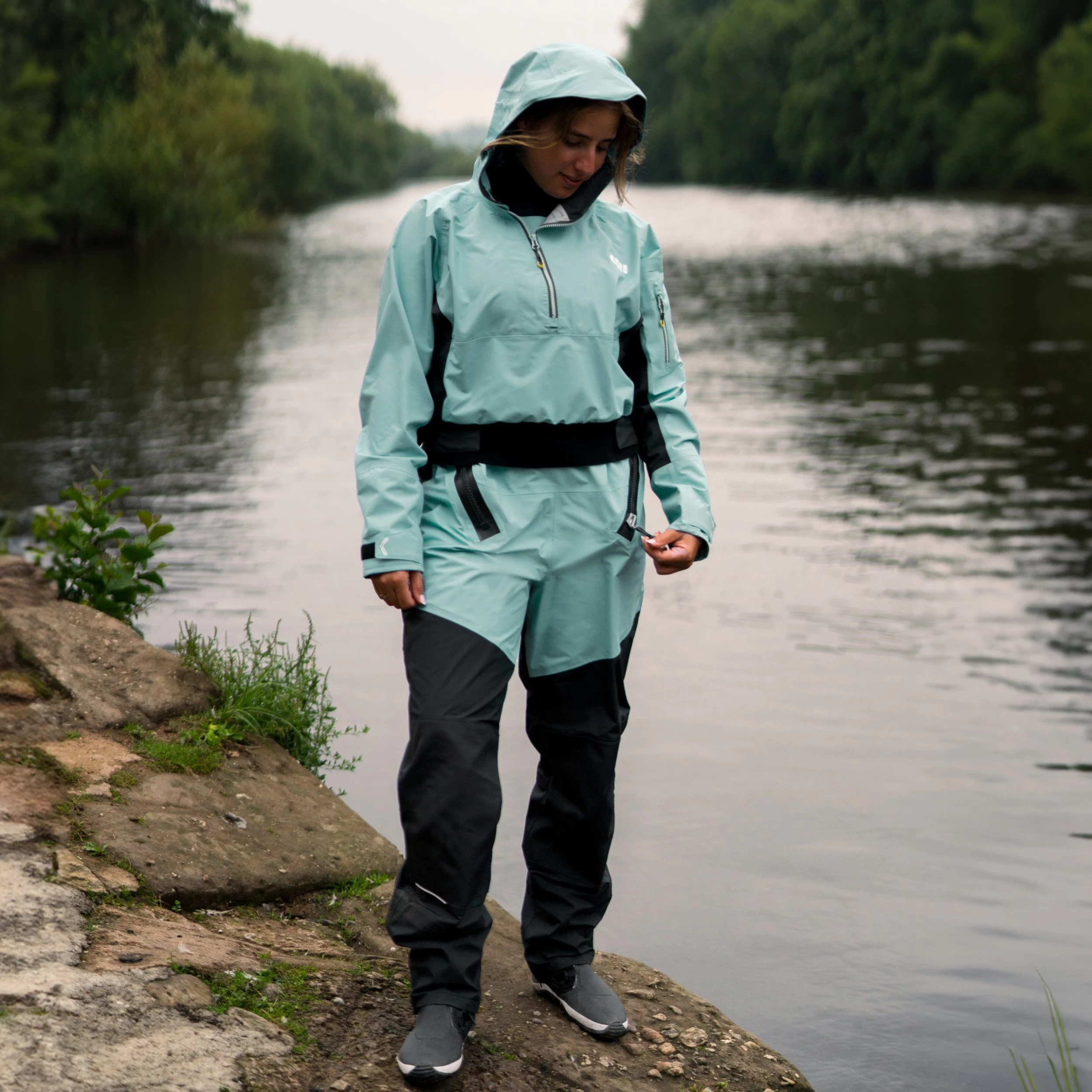 Gill Womens Verso Drysuit - Marine Blue - Image 7