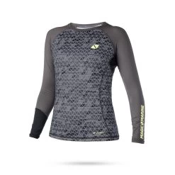 Magic Marine Womens Energy Long Sleeve Rashvest - Grey