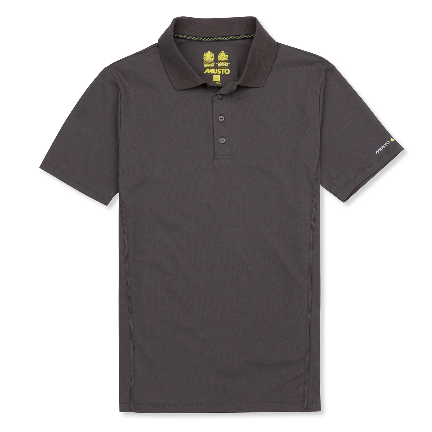 Musto Evolution Sunblock Short Sleeve Polo - Charcoal