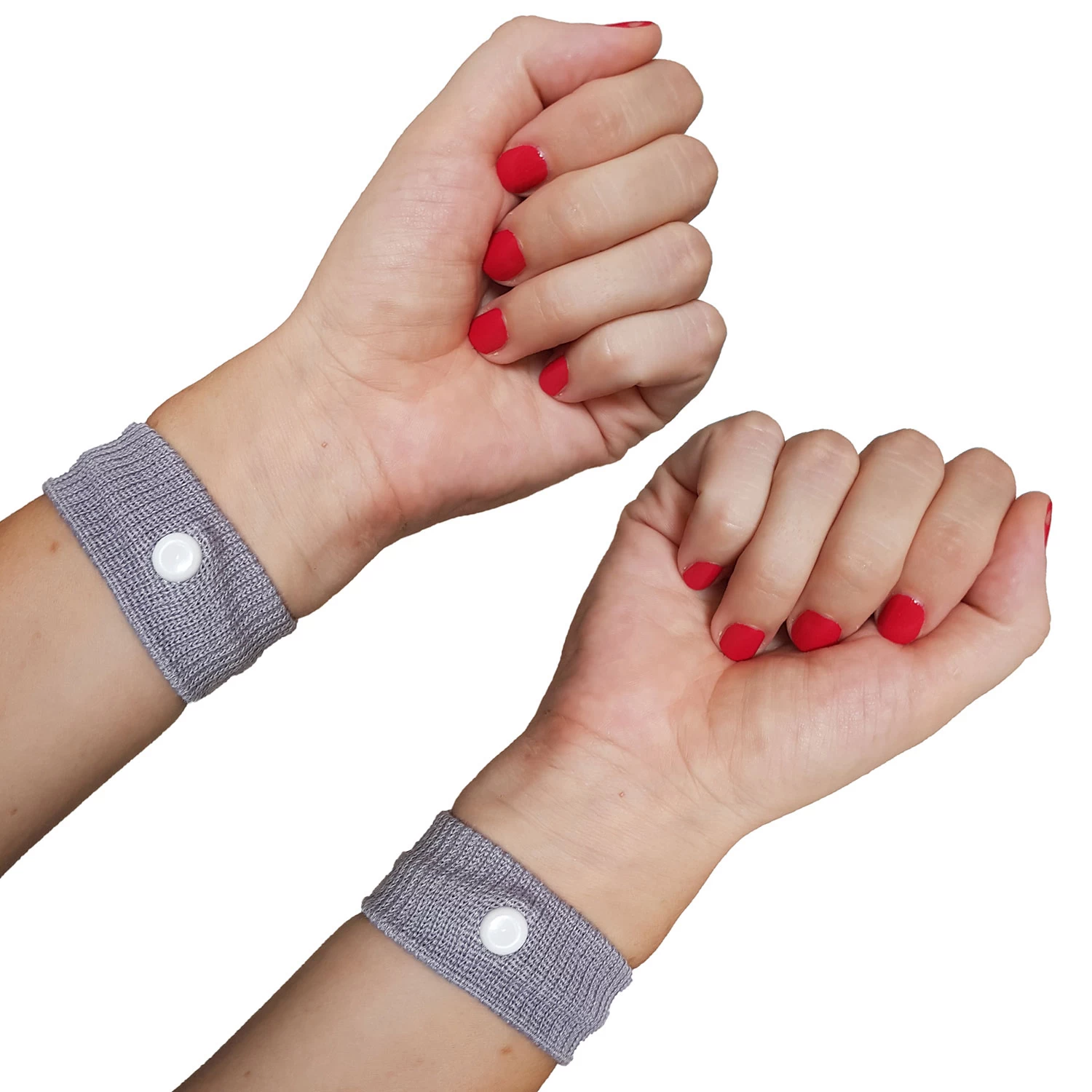 SwimCell Sea Sickness Wrist Bands For Adults & Children - Grey - Image 4